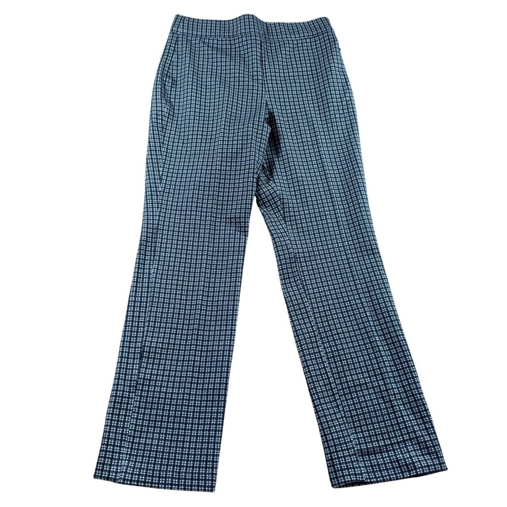 Spanx Supersmooth PerfectFit Large Ponte‎ Slim Straight Pants NWT Plaid trouser
